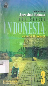 Image of Apresiasi Bahasa dan Sastra Indonesia untuk SLTP Kelas 3