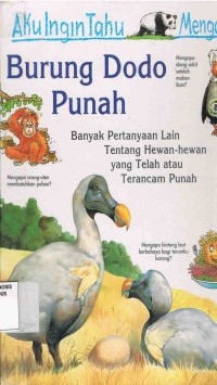 Image of Burung Dodo Punah