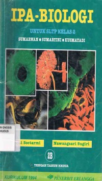 Image of IPA-Biologi Untuk SLTP Kelas 2 Jilid 2B