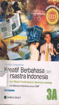 Image of Kreatif Berbahasa dan Bersastra Indonesia Untuk SMP 3A