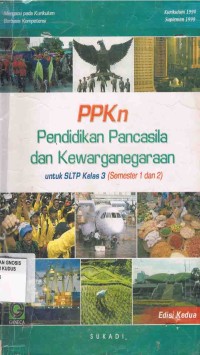 Image of PPKn Pendidikan Pancasila dan Kewarganegaraan Untuk SLTP Kelas 3