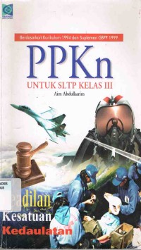 Image of PPKn untuk SLTP kelas III