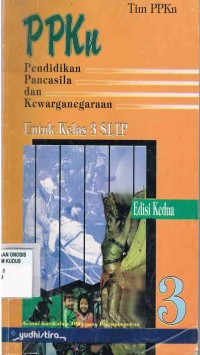 Image of Pendidikan Pancasila dan Kewarganegaraan untuk kelas 3 SLTP