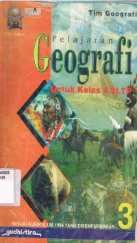 Image of Pelajaran Geografi Untuk Kelas 3 SLTP