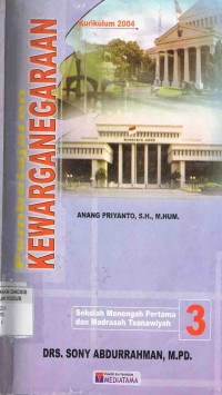 Image of Pembelajaran Kewarganegaraan 3 SMP/MTs