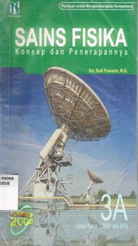 Image of Sains Fisika Konsep dan penerapannya SMP dan MTs 3A