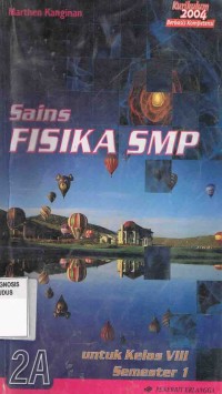 Image of Sains Fisika SMP untuk SMP Kelas VIII