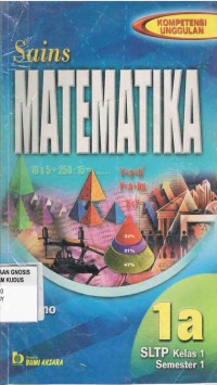 Image of Sains Matematika SLTP 1a