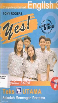 Image of Yes! Competency Based English 3