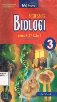 Image of Aktif Sains Biologi untuk SLTP Kelas 3