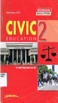 Image of Civic Education 2 for Junior Hight School Year VIII