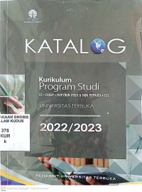 Image of Katalog Kurikulum Program Studi FE ,FHSIP, FKIP