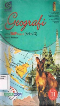 Image of Geografi untuk SMP Kelas III (Kelas IX)