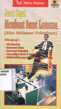 Image of Jurus Cepat Membuat Surat Lamaran (Kiat Melamar Pekerjaan)