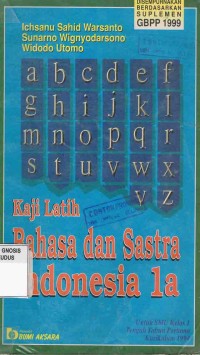Image of Kaji Latih Bahasa dan Sastra Indonesia 1a