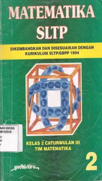 Image of Matematika SLTP Kelas 2 Caturwulan II