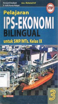 Image of Pelajaran IPS-Ekonomi Bilingual untuk SMP/MTs kelas IX
